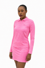 Load image into Gallery viewer, Ladies Skort in Melange Peach