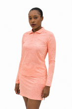 Load image into Gallery viewer, Ladies Skort in Melange Peach