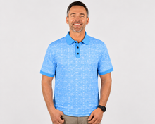 Load image into Gallery viewer, Mens Paisley Golf Shirt