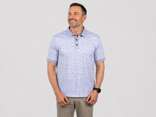 Load image into Gallery viewer, Mens Paisley Golf Shirt
