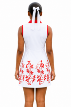 Load image into Gallery viewer, Ladies Red Rose Golf Dress