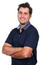 Load image into Gallery viewer, 100% Double Mercerized Woven Collared Golf Shirts