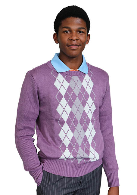 Men's Long Sleeve Jersey Lilac – Birdi Golf Apparel